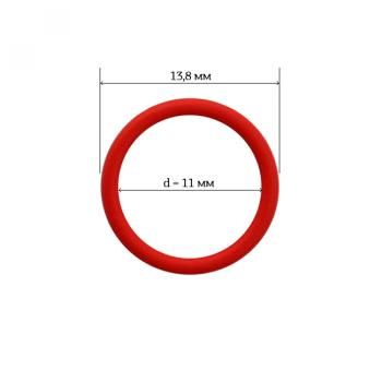 Кольцо для бюстгальтера ARTA.F 11 мм металл 2 шт 2830-100 красный 